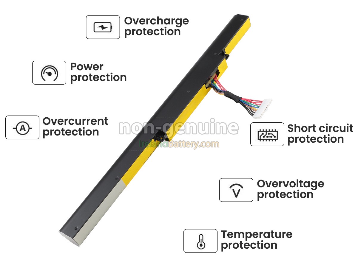 replacement Lenovo IdeaPad P500 battery