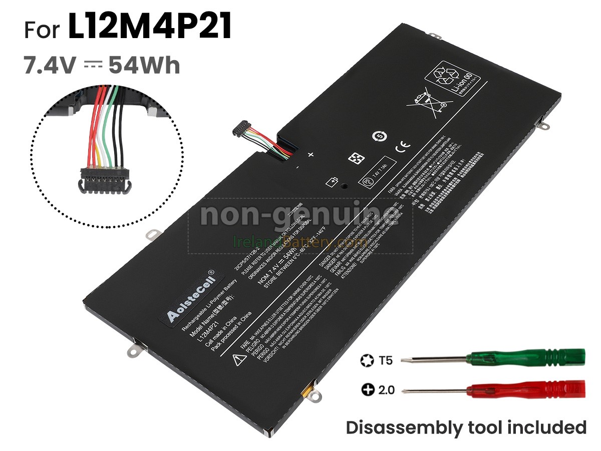 replacement Lenovo L13S4P21(21CP5/57/128-2) battery