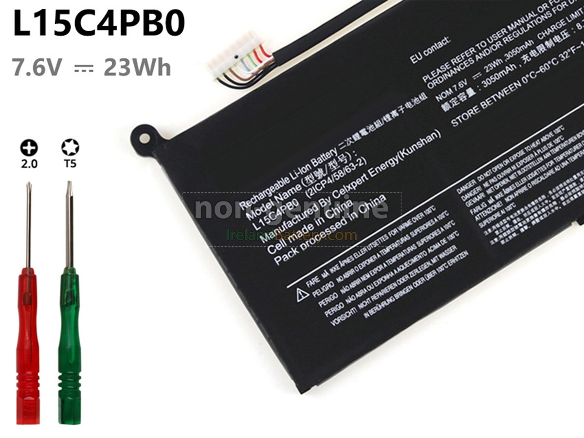 replacement Lenovo L14M4P22(2ICP4/58/62-2) battery