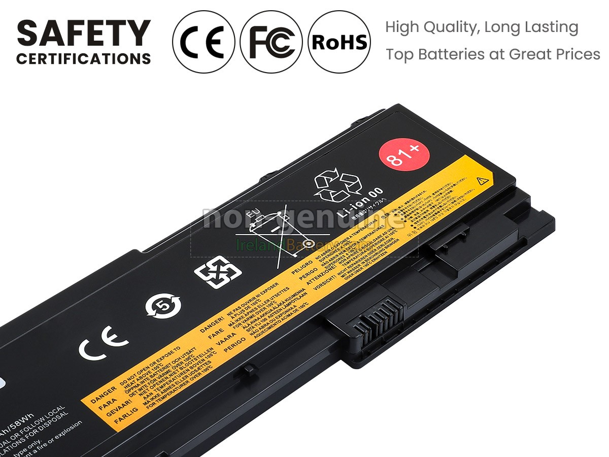 replacement Lenovo ThinkPad T430S battery
