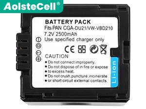 Battery for Panasonic SDR-H250EG-S