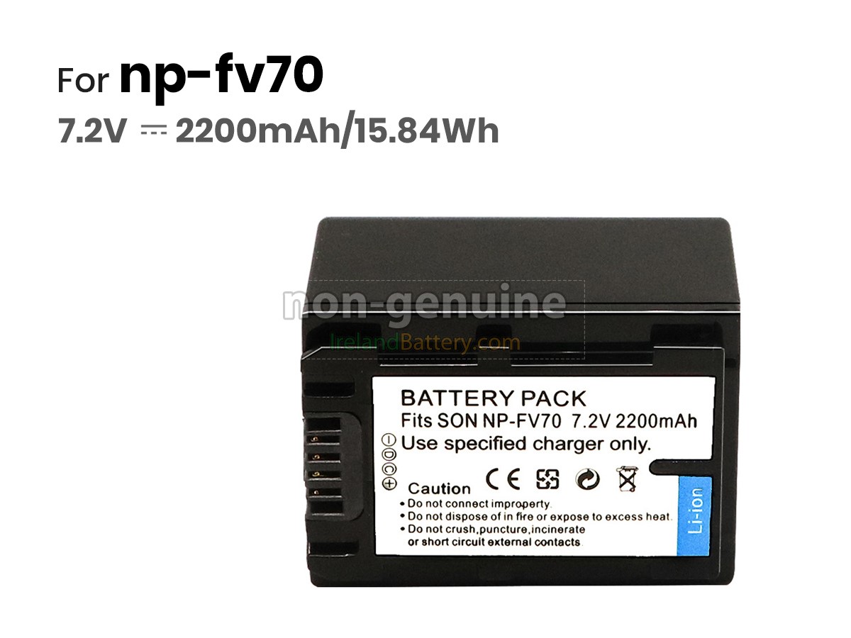 Sony HDR-CX670 battery Replacement - irelandbattery.com