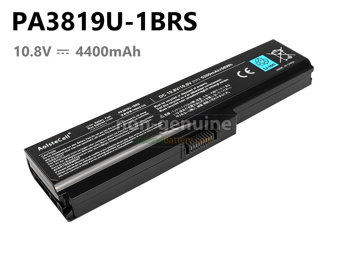 replacement Toshiba PA3817U-1BRS battery
