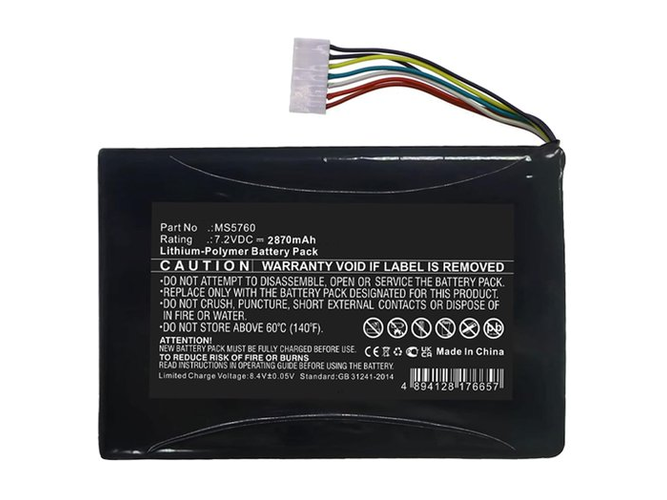 Measurement Instrument Trimble MS5760 Battery Replacement