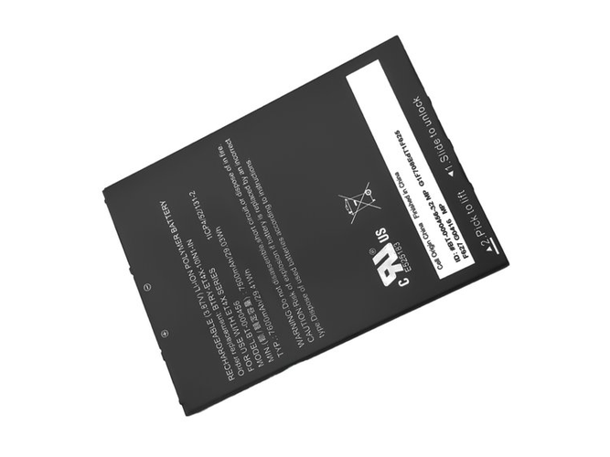 Barcode scanner Zebra BTRY-ET4X-10IN1-IN Battery Replacement